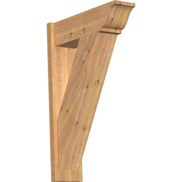 Ekena Millwork Traditional Smooth Traditional Outlooker, Western Red Cedar, 7 1/2"W x 24"D x 36"H OUT08X24X36TRA01SWR - main